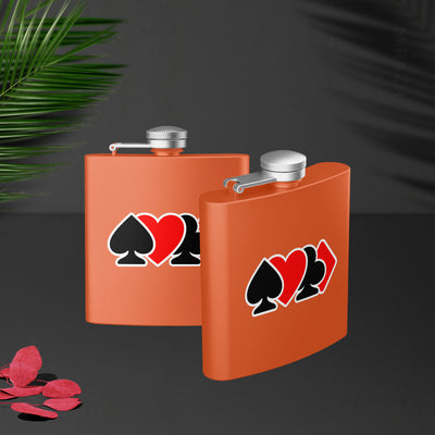 AllSuitsInline Hip Flasks 02 Orange