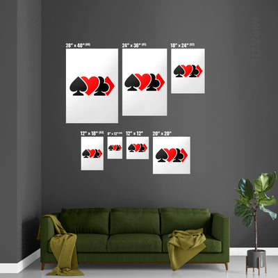 AllSuitsInline Magnetic Hanger Poster 06 Dark Wood