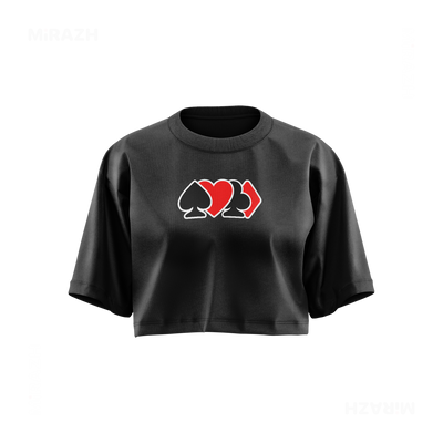 AllSuitsInline Over Sized Crop Top 01 Faded Black