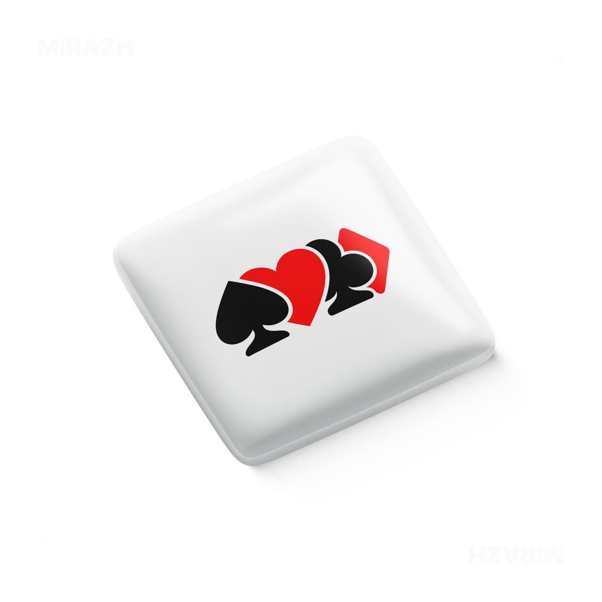 AllSuitsInline Porcelain Magnet 03