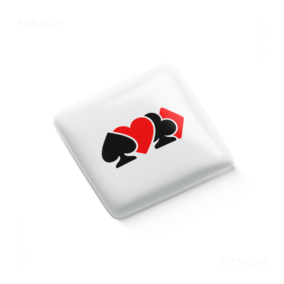 AllSuitsInline Porcelain Magnet 03