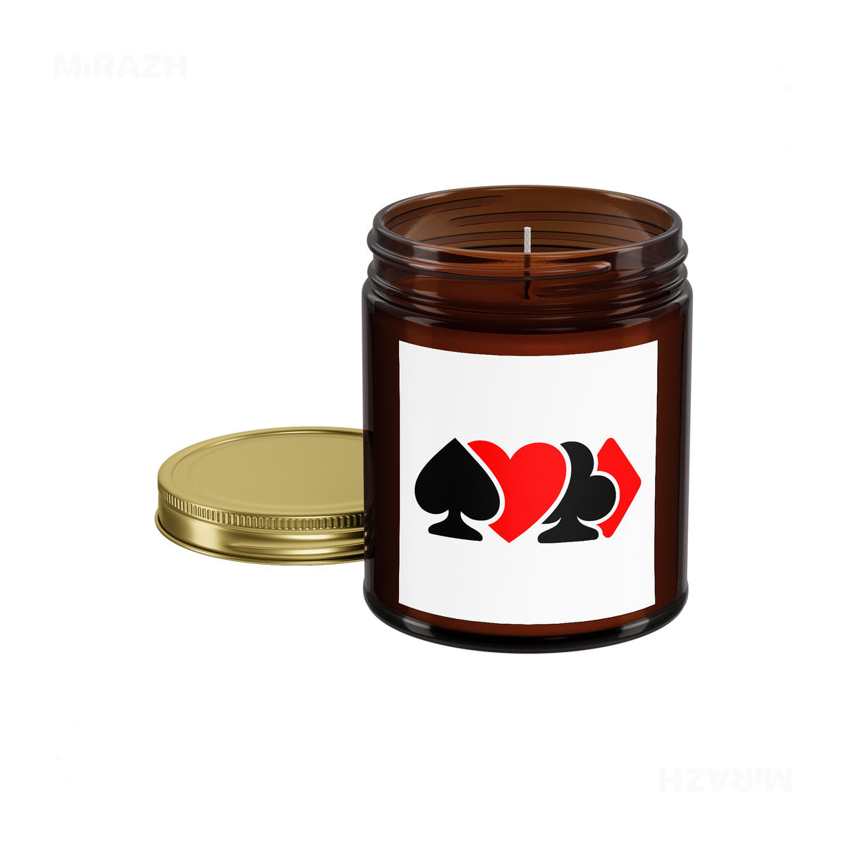 AllSuitsInline Scented Candle 05 Amber