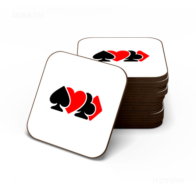 AllSuitsInline Semi Glossy Coaster 06