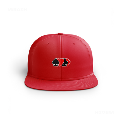AllSuitsInline Snapback Caps 01 Red DTF
