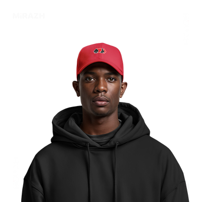AllSuitsInline Snapback Caps 06 Red DTF