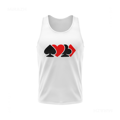 AllSuitsInline Tank Tops 01 White