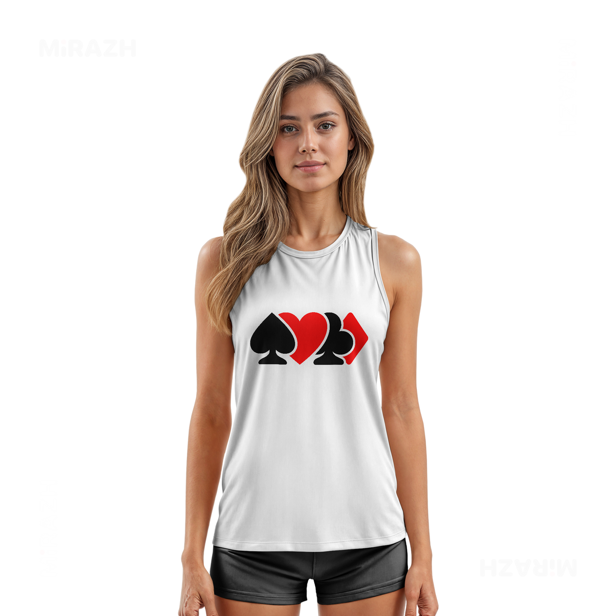 AllSuitsInline Tank Tops 03 White