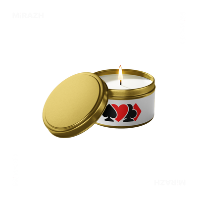 AllSuitsInline Tin Candle 01 Gold