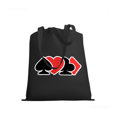 AllSuitsInline Tote Bags 03 Black