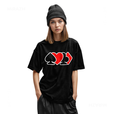 AllSuitsInline Youth T Shirt 02 Black