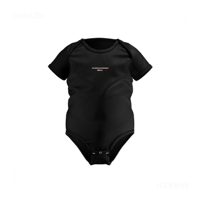 AsSoonAsInshallah Baby Onesies 01 Black