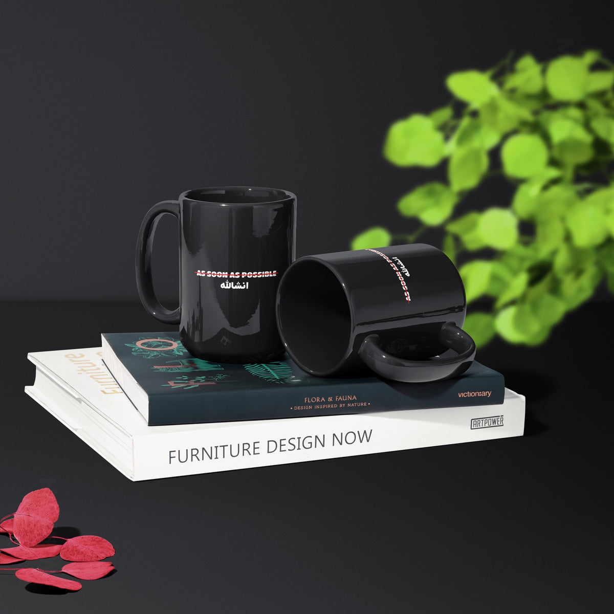 AsSoonAsInshallah Ceramic Mug 02 Black