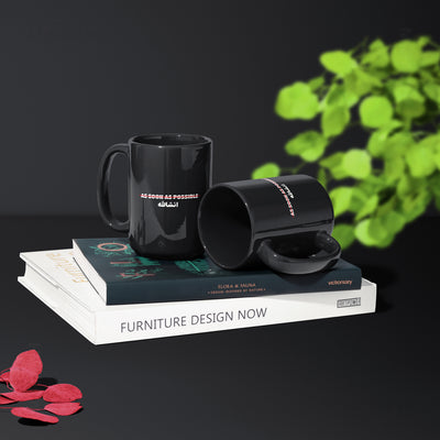 AsSoonAsInshallah Ceramic Mug 02 Black