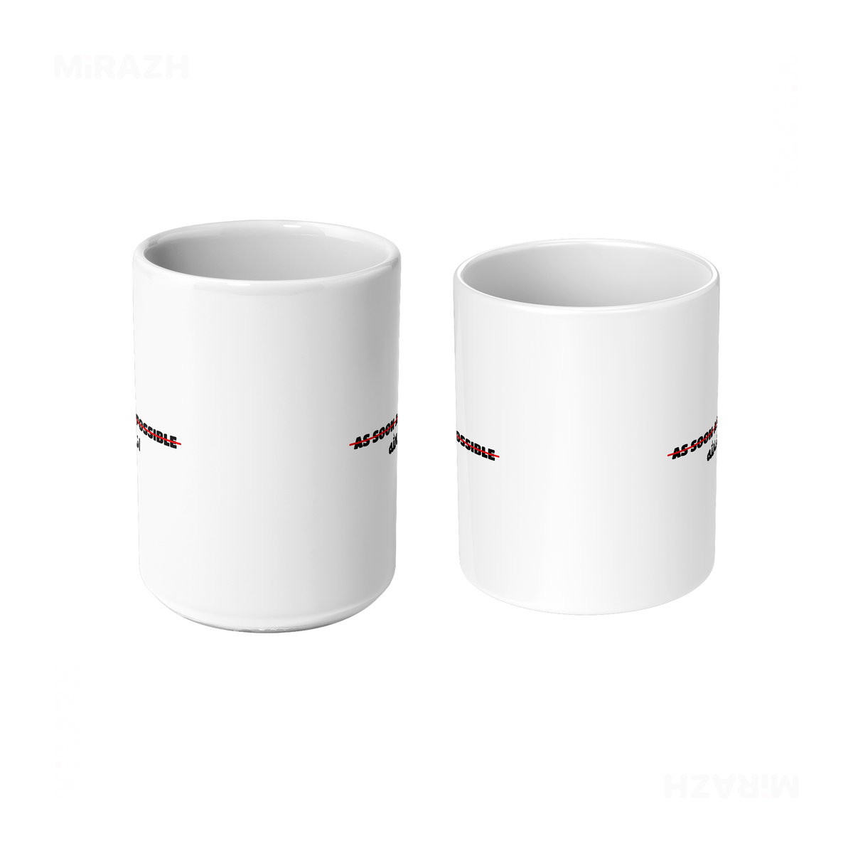 AsSoonAsInshallah Ceramic Mug 09 White