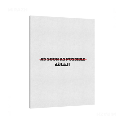 AsSoonAsInshallah Frameless Canvas 01