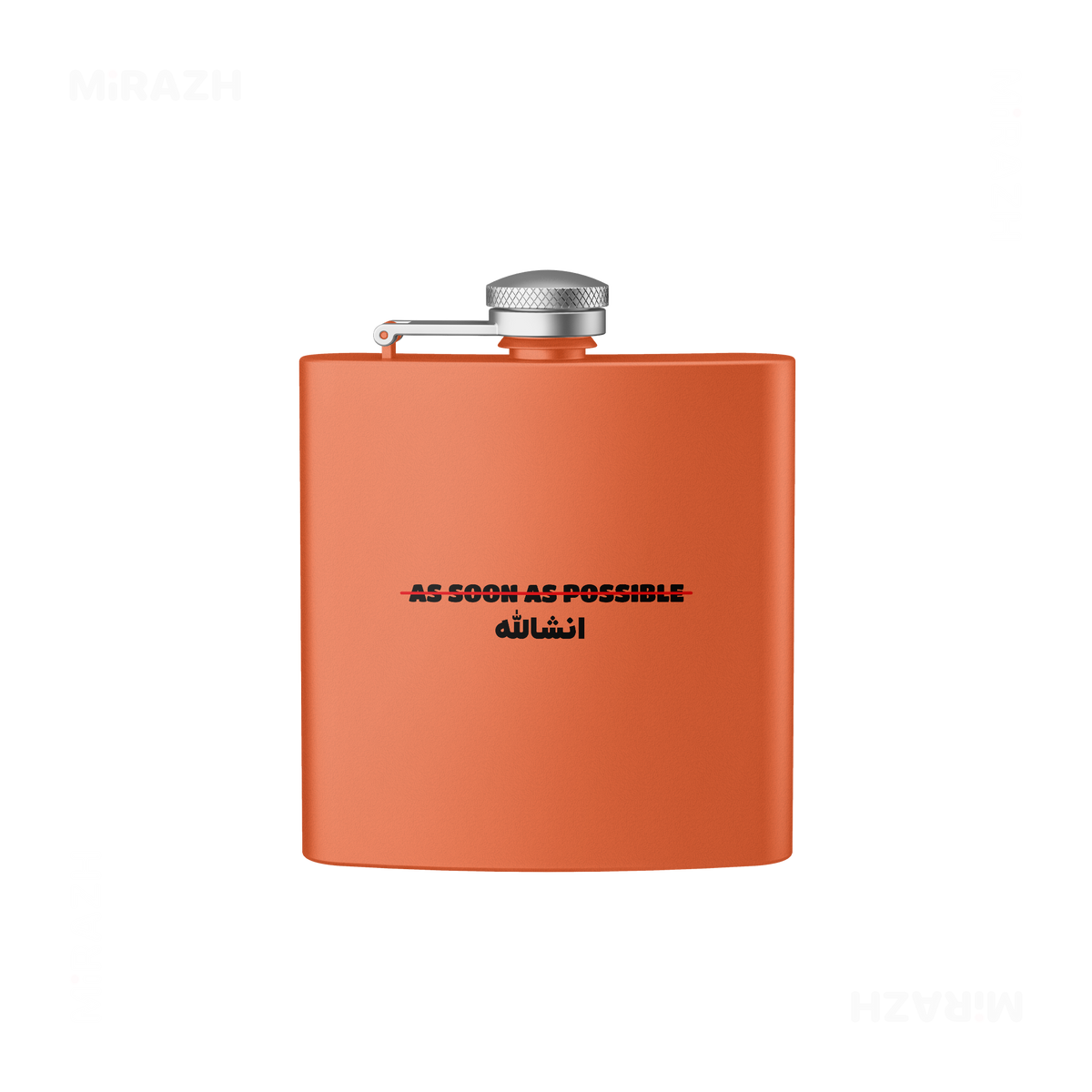 AsSoonAsInshallah Hip Flasks 01 Orange