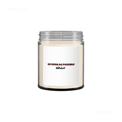 AsSoonAsInshallah Scented Candle 03 Clear