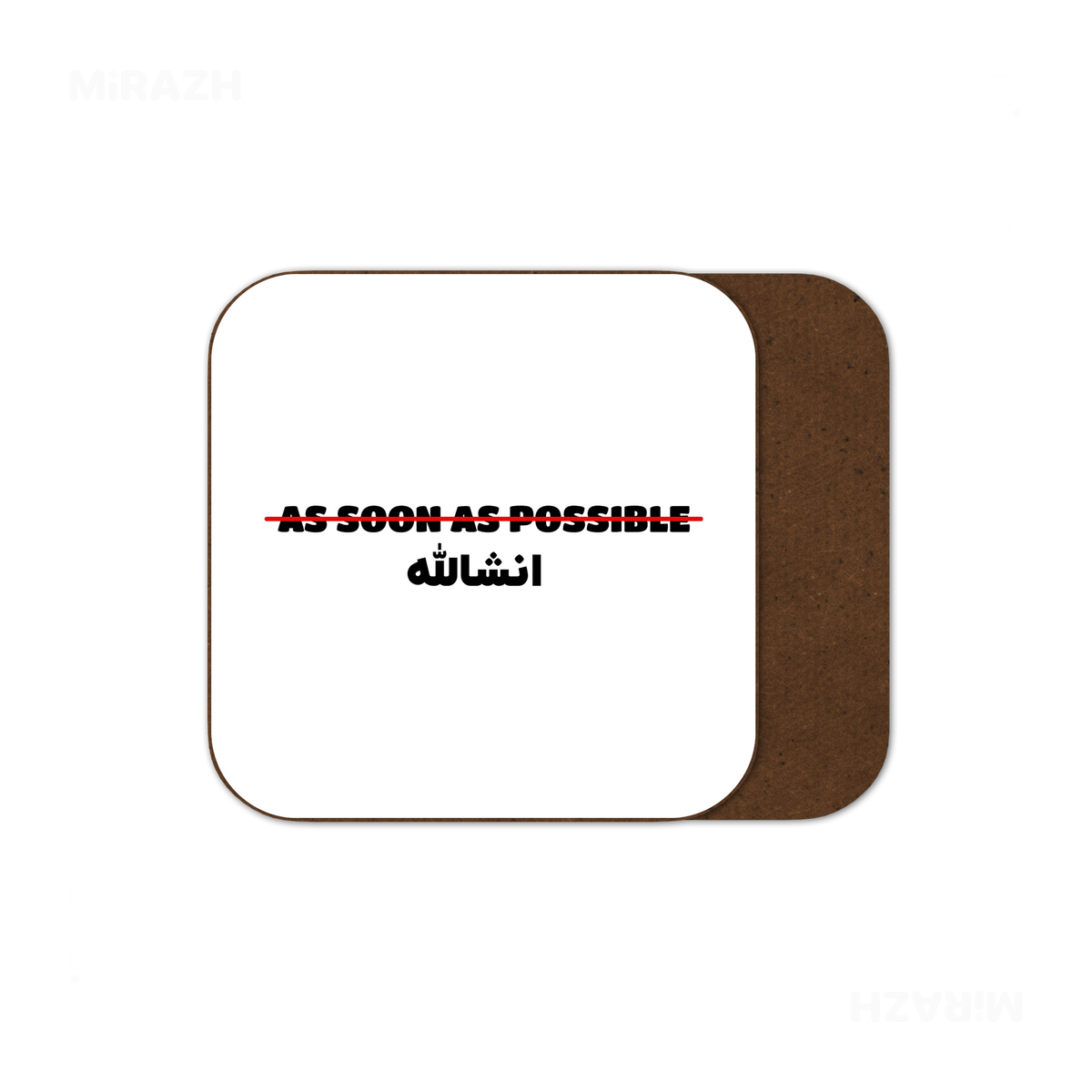 AsSoonAsInshallah Semi Glossy Coaster 01