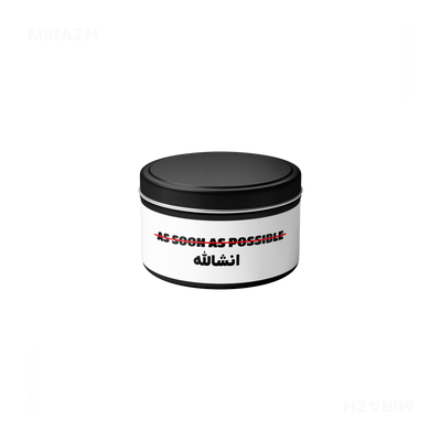 AsSoonAsInshallah Tin Candle 04 Black