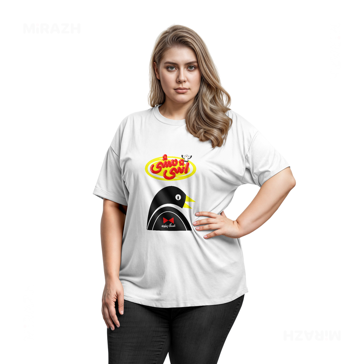 AshiMashiPofakNamaki Adult T Shirt 03 White