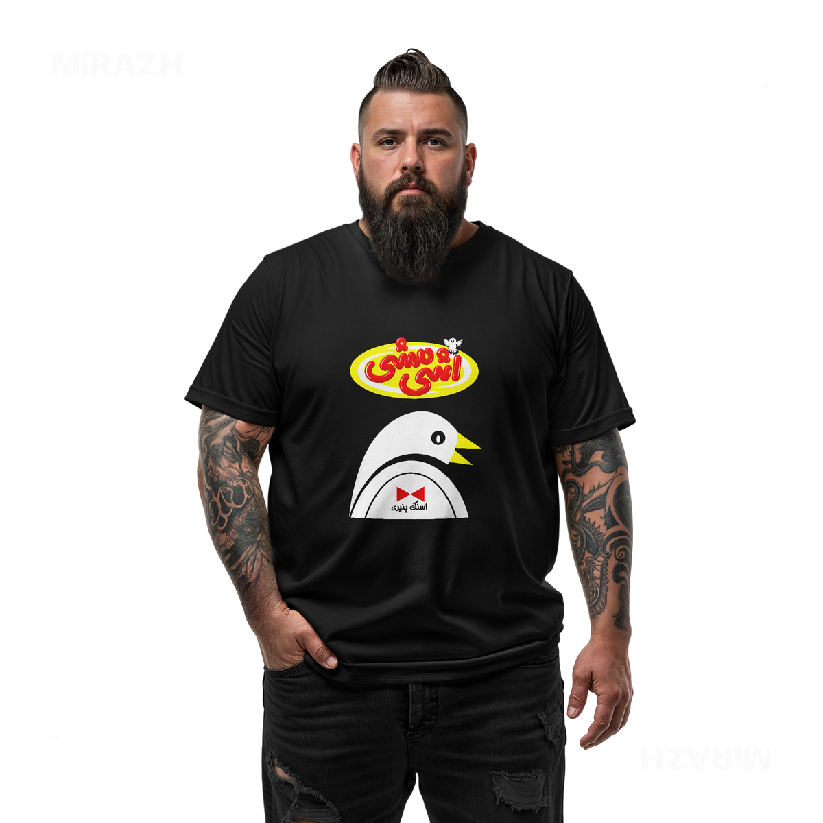 AshiMashiPofakNamaki Adult T Shirt 05 Black