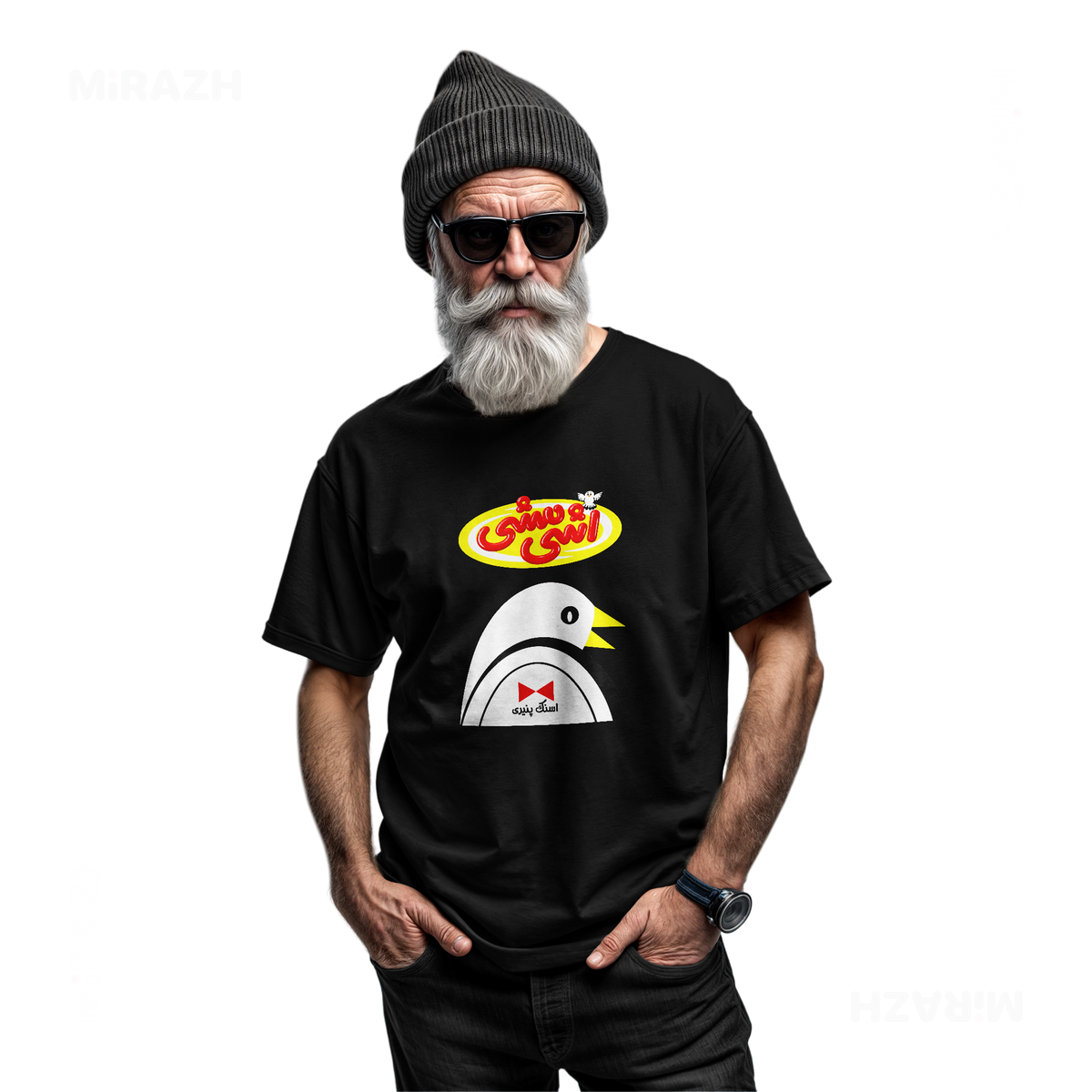 AshiMashiPofakNamaki Adult T Shirt 06 Black