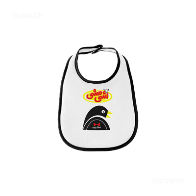 AshiMashiPofakNamaki Baby Bibs 01 White Black