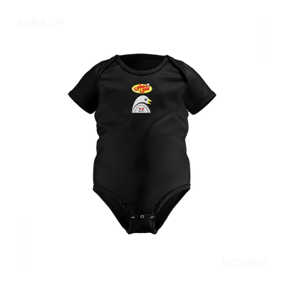 AshiMashiPofakNamaki Baby Onesies 01 Black