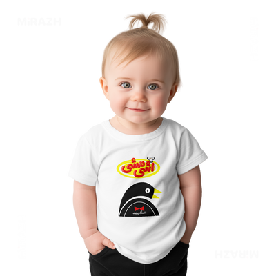 AshiMashiPofakNamaki Baby T Shirt 02 White