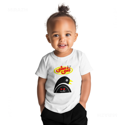 AshiMashiPofakNamaki Baby T Shirt 04 White