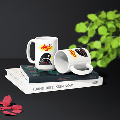 AshiMashiPofakNamaki Ceramic Mug 02 White