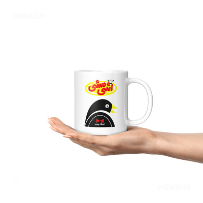 AshiMashiPofakNamaki Ceramic Mug 04 White