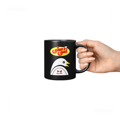 AshiMashiPofakNamaki Ceramic Mug 06 Black