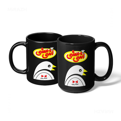 AshiMashiPofakNamaki Ceramic Mug 07 Black