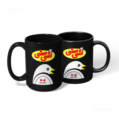 AshiMashiPofakNamaki Ceramic Mug 08 Black
