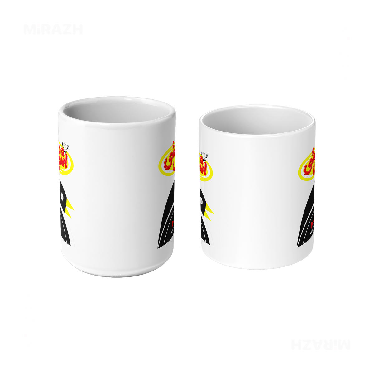 AshiMashiPofakNamaki Ceramic Mug 09 White