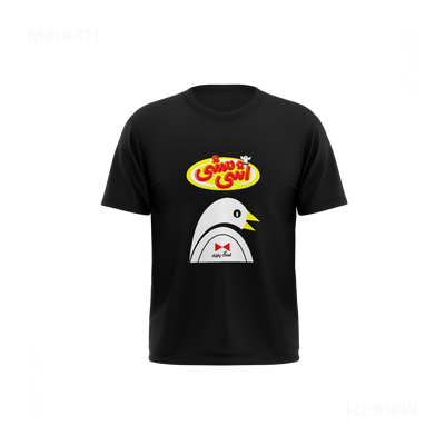 AshiMashiPofakNamaki Couple T Shirt 03 Black