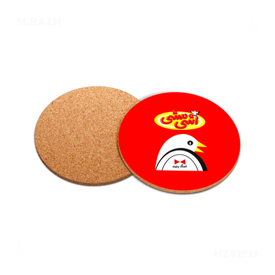 AshiMashiPofakNamaki High Gloss Coaster 05 Round