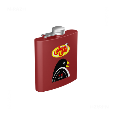 AshiMashiPofakNamaki Hip Flasks 03 Red