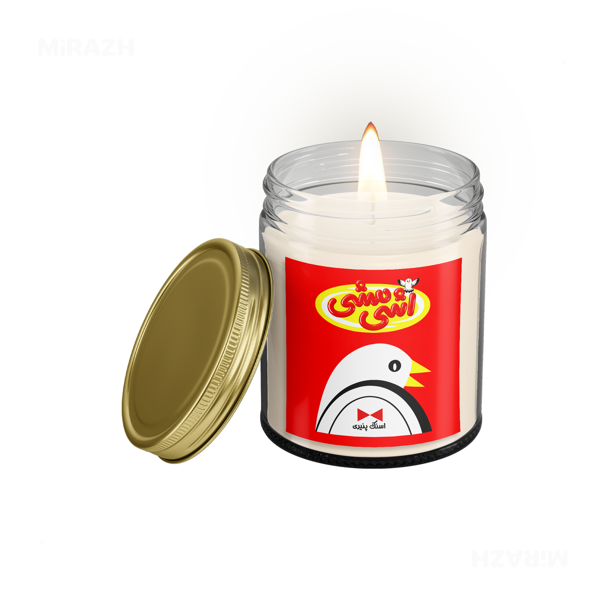 AshiMashiPofakNamaki Scented Candle 01 Clear
