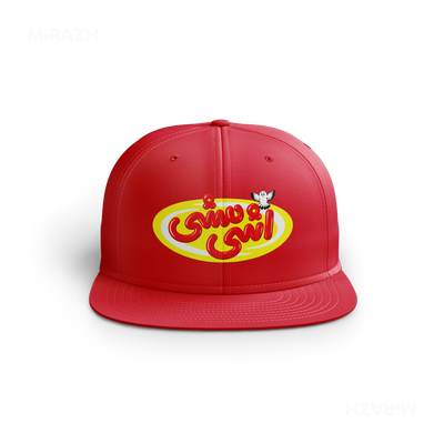 AshiMashiPofakNamaki Snapback Caps 01 Red DTF