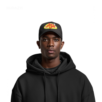 AshiMashiPofakNamaki Snapback Caps 06 Black DTF