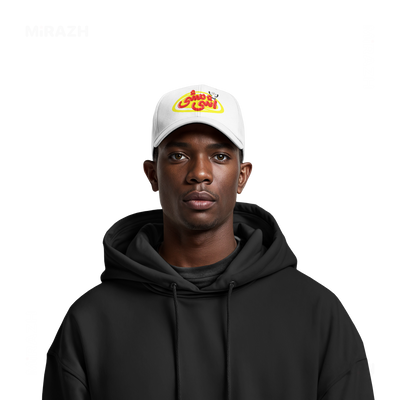 AshiMashiPofakNamaki Snapback Caps 06 White DTF
