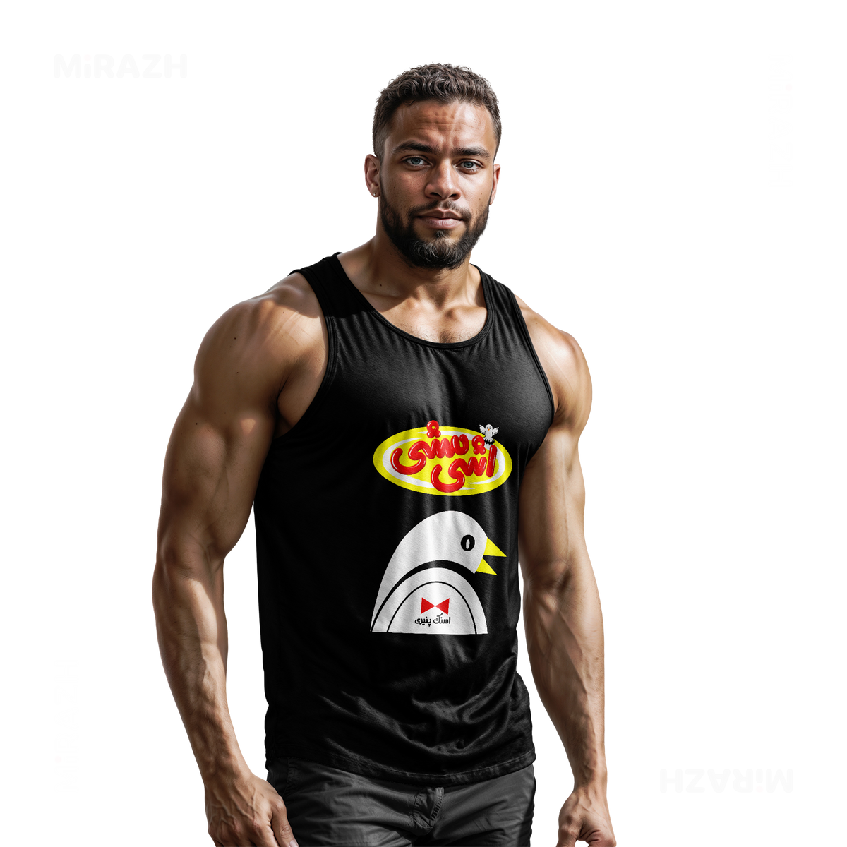 AshiMashiPofakNamaki Tank Tops 02 Black