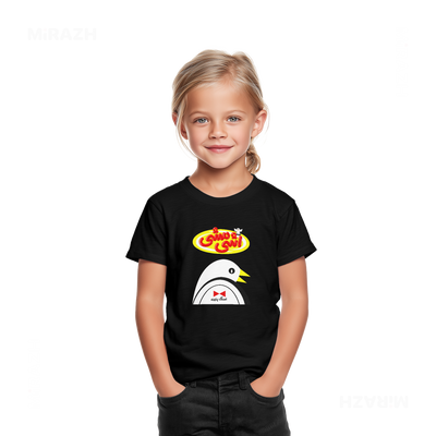 AshiMashiPofakNamaki Toddler T Shirt 02 Black