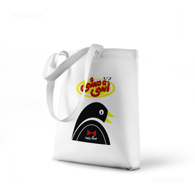 AshiMashiPofakNamaki Tote Bags 01 White