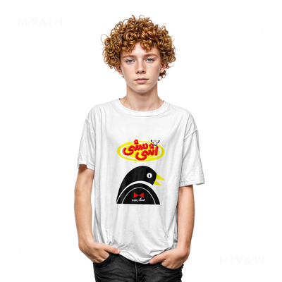 AshiMashiPofakNamaki Youth T Shirt 05 White