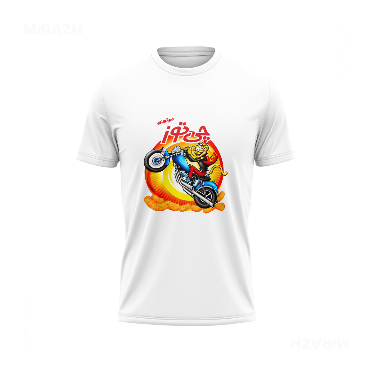 CheetozMotori Adult T Shirt 01 White