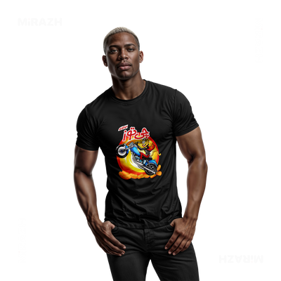 CheetozMotori Adult T Shirt 02 Black