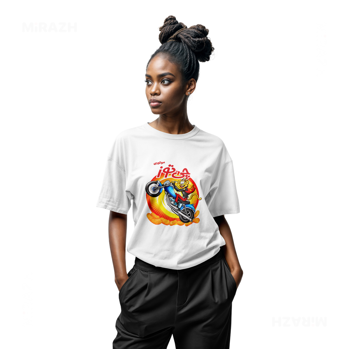 CheetozMotori Adult T Shirt 04 White